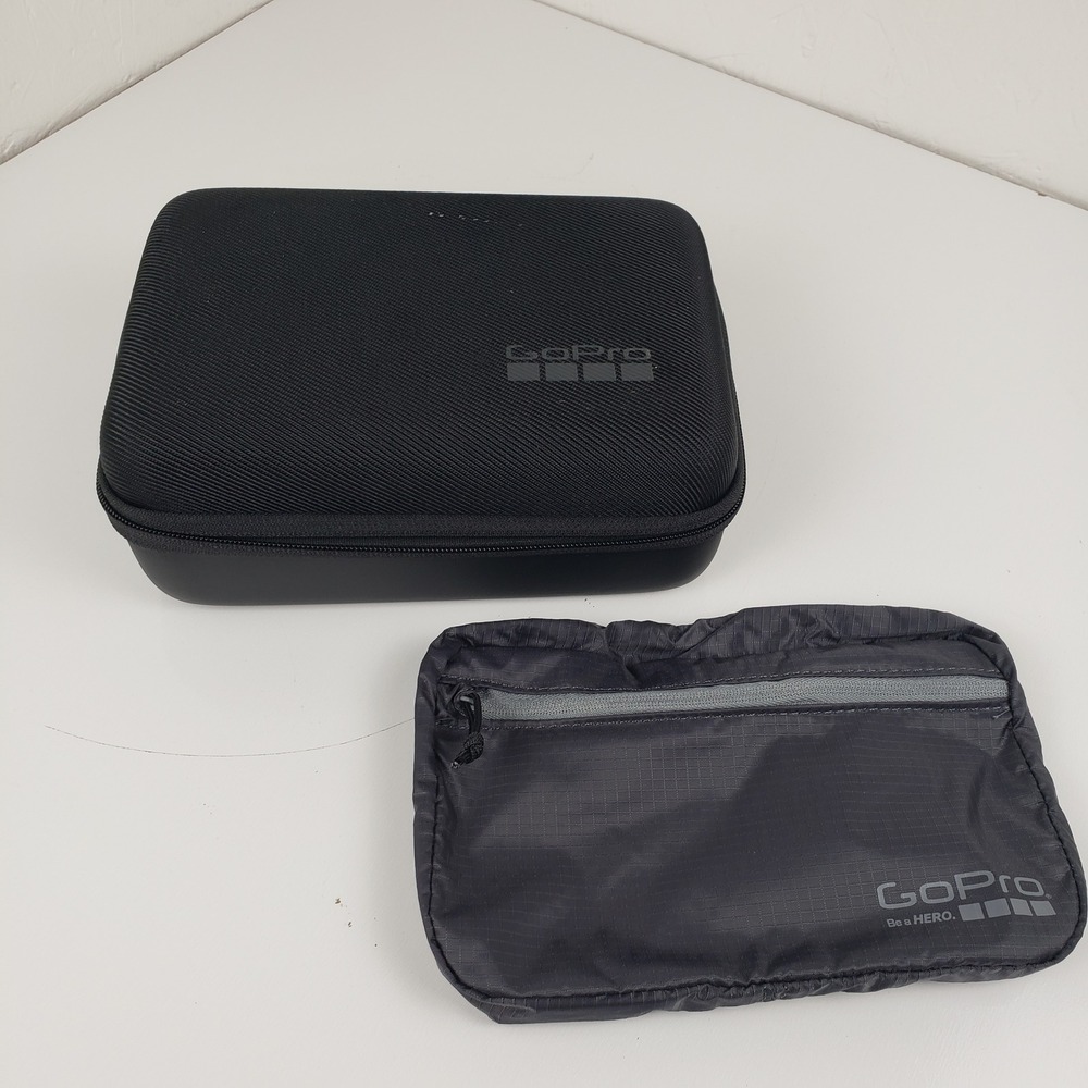 GoPro Casey Camera Accessory Case Black Weather Resistant Semi-Rigid Organizer